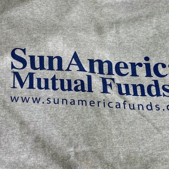 Sun America Mutual Funds Gray Blanket Sweatshirt MV Sport 78"x54" Soft New - Picture 1 of 7